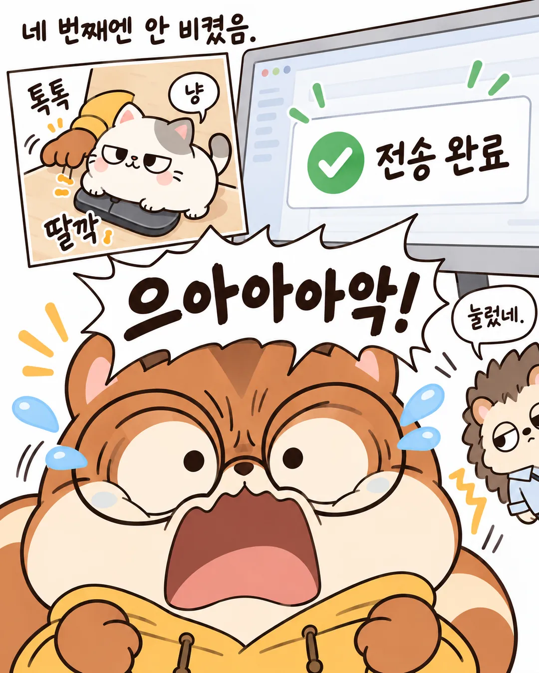 퇴근은 고양이 결재부터 4